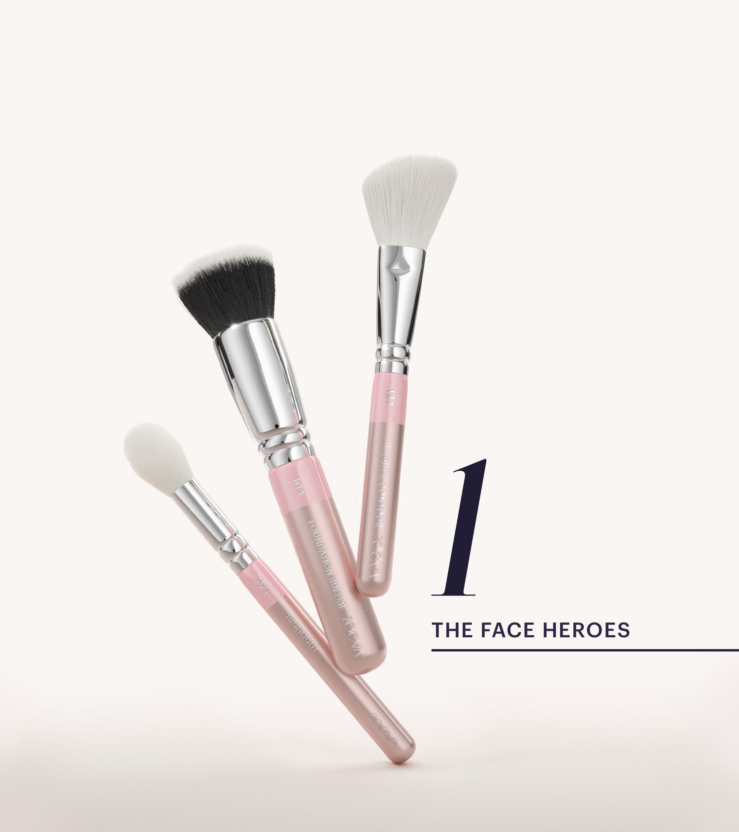 The Artists Brush Set (Dusty Rose) Main Image featured