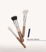 The Complete Brush Set & Shoulder Strap (Light Chocolate) Preview Image 3