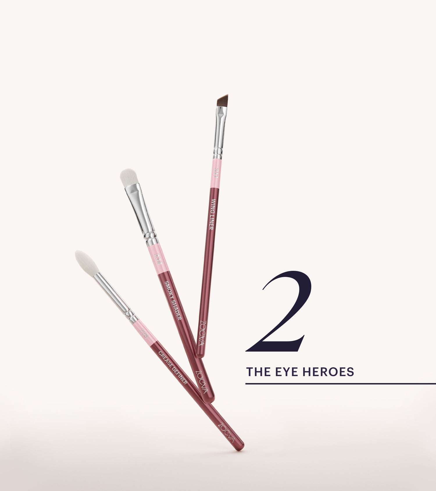 The Zoe Bag & The Artists Brush Set (Dusty Bordeaux) Main Image featured