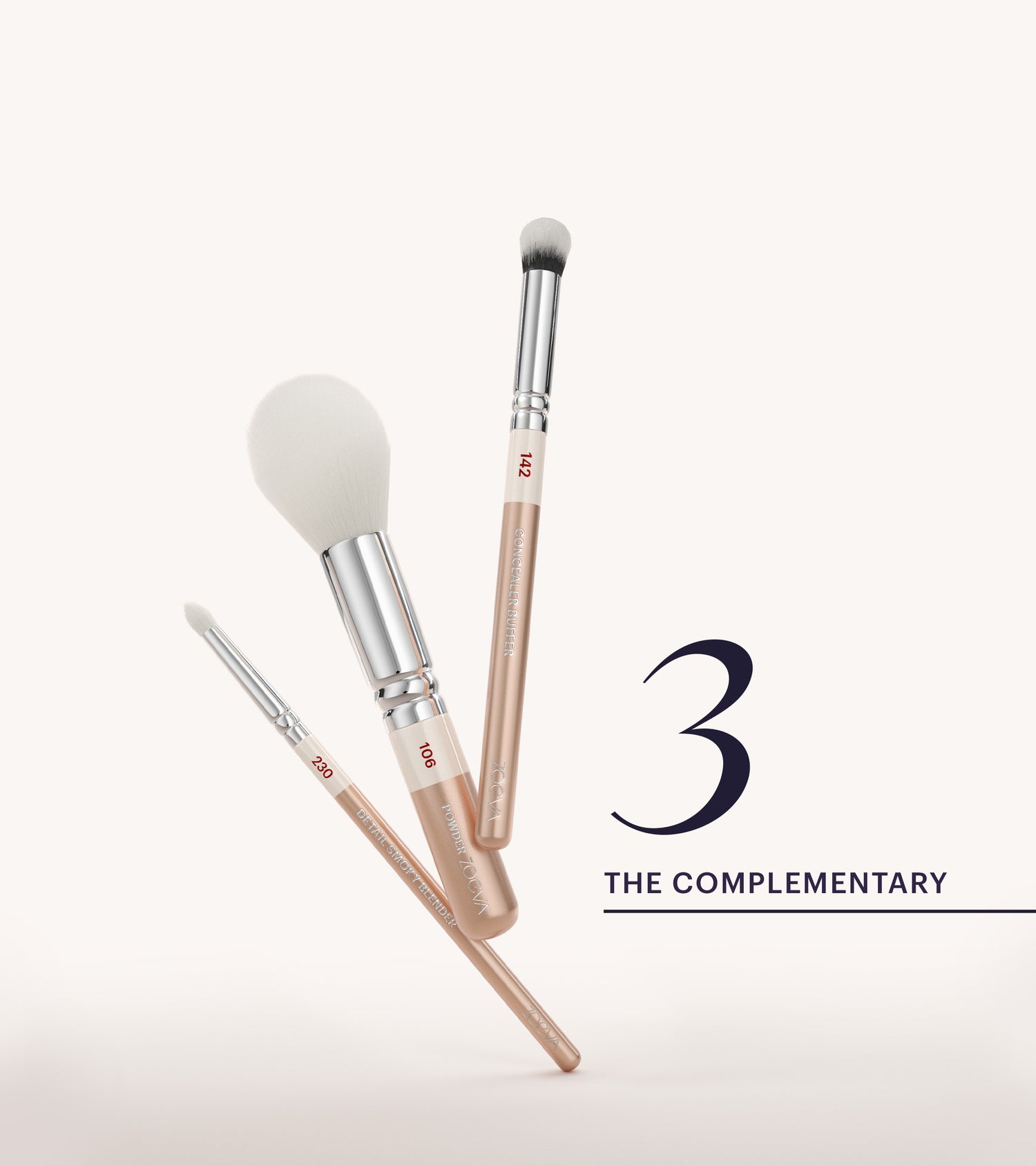 The Complete Brush Set (Champagne) Main Image featured