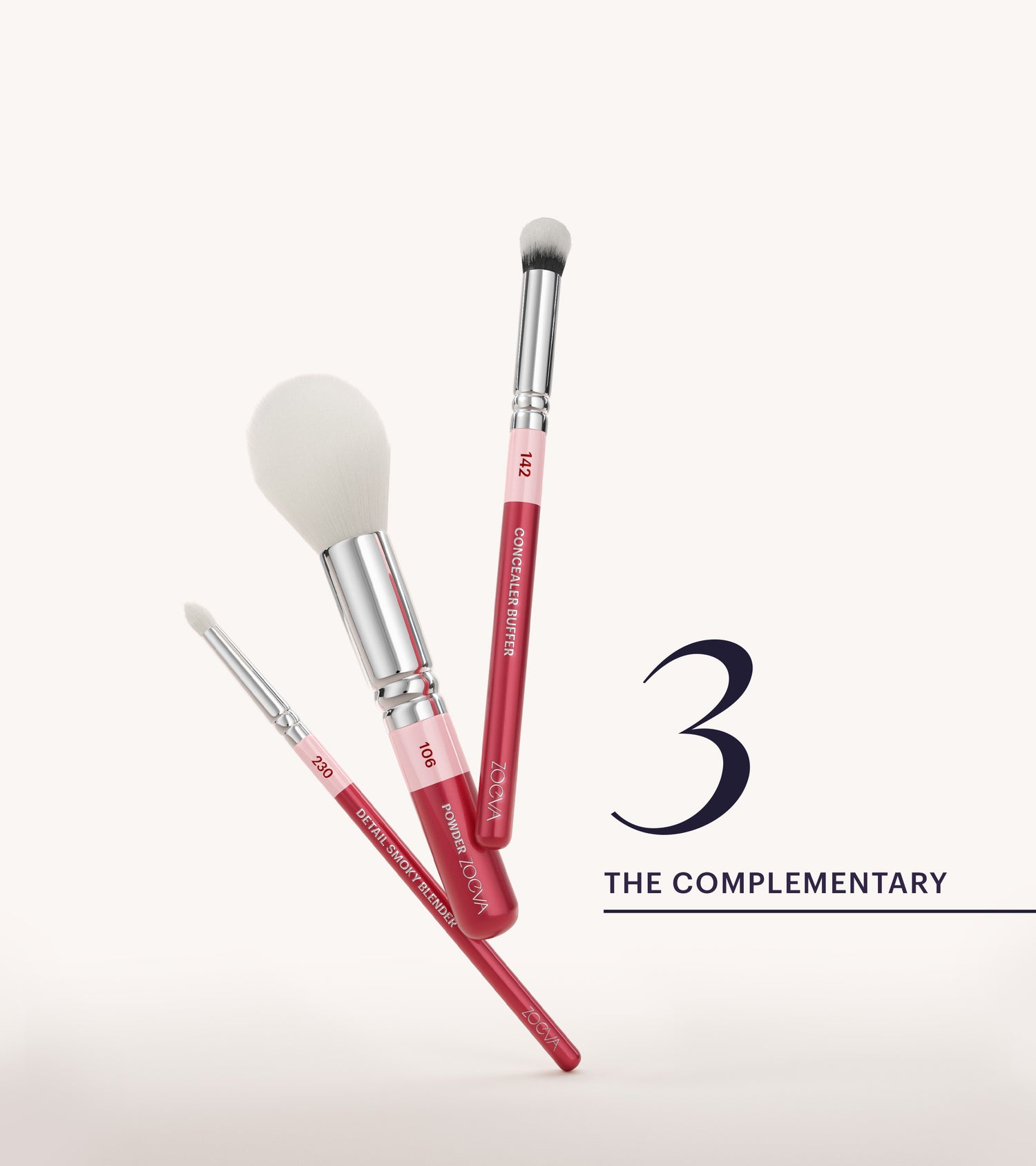 The Artists Brush Set & Shoulder Strap (Cherry) Main Image featured