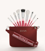 The Complete Brush Set & Shoulder Strap (Cherry) Preview Image 1