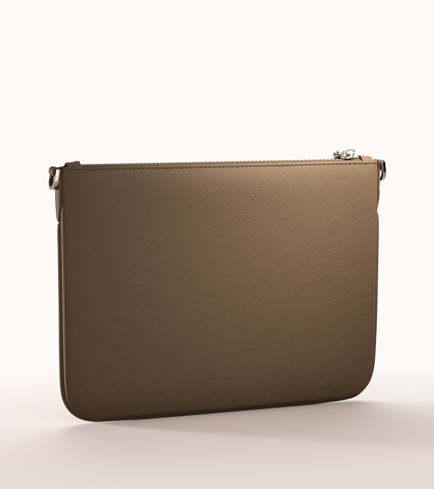The Everyday Clutch & Shoulder Strap (Light Chocolate) Main Image 3