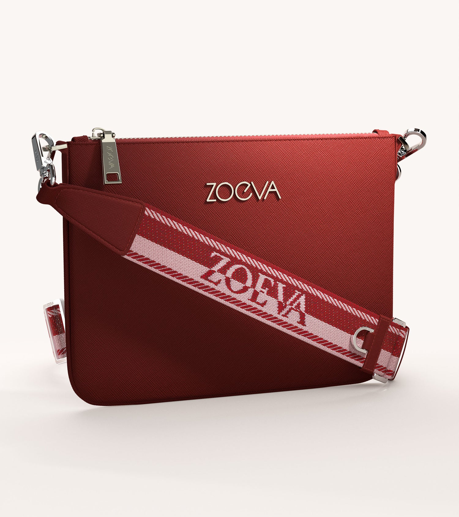 The Everyday Clutch & Shoulder Strap (Cherry) Main Image 1