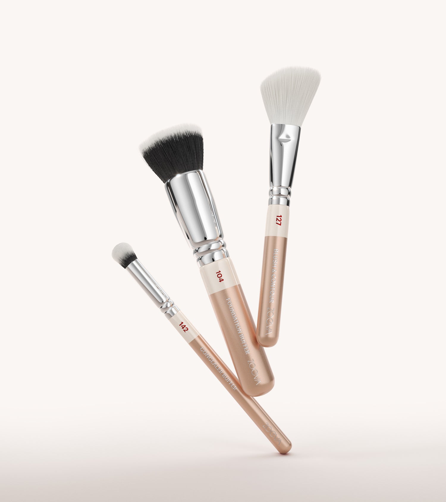 The Everyday Essentials Brush Kit (Champagne) Main Image featured