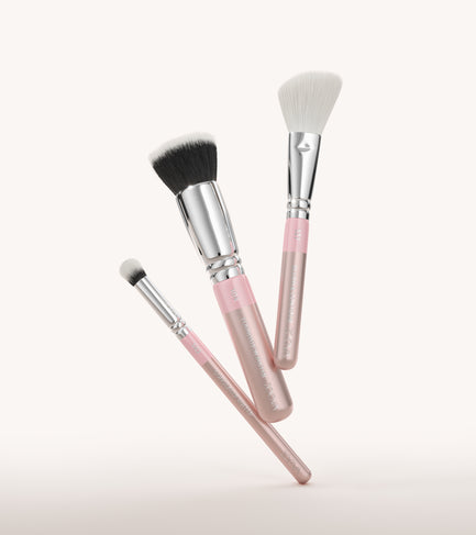 The Everyday Essentials Brush Kit (Dusty Rose)