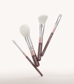 The Face & Eye Essentials Brush Kit (Plum) Preview Image 1